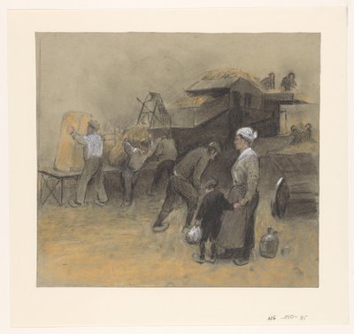 spannmålsskörd av Herman Heijenbrock (possibly)