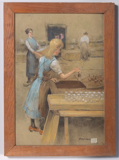 Doppa glasögon i ett asfaltbad av Herman Heijenbrock