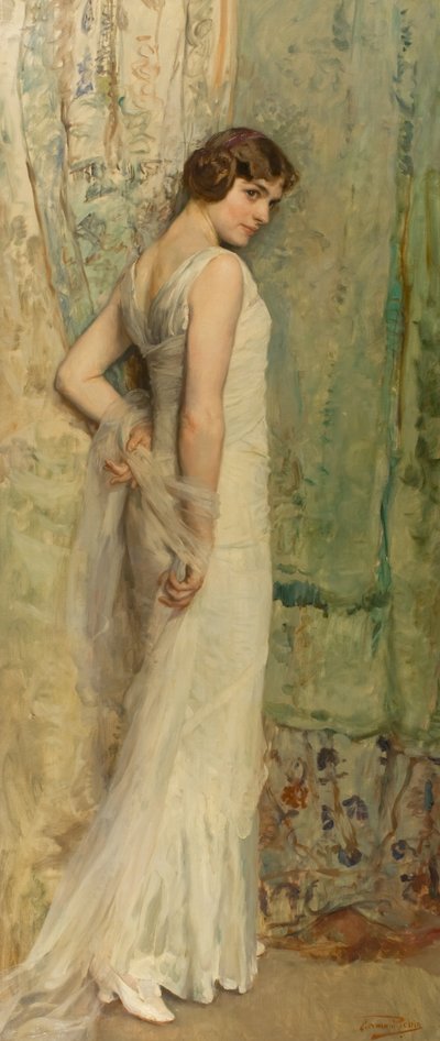 Ungdom, ca 1920 (olja på duk) av Herman Richir