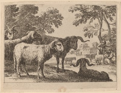 Baggar av Herman van Swanevelt
