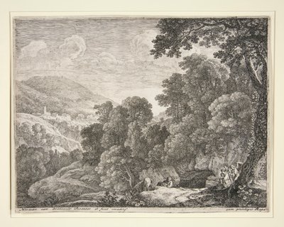 The Cave, från uppsättningen The Flight into Egypt av Herman van Swanevelt