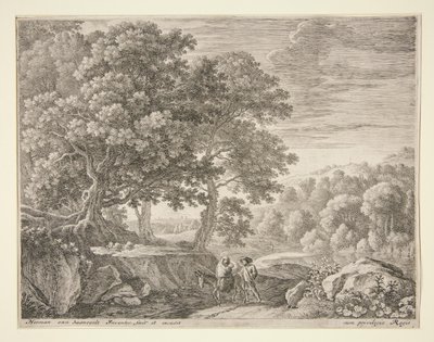 The Little Angels on the Hill, från uppsättningen The Flight into Egypt av Herman van Swanevelt