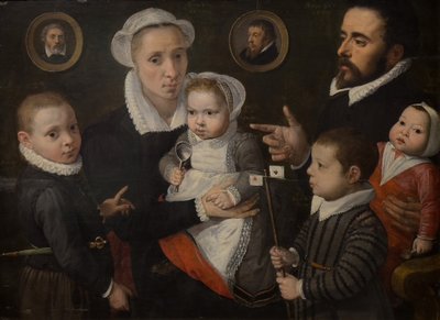 Familjeporträtt av Herman van der Mast