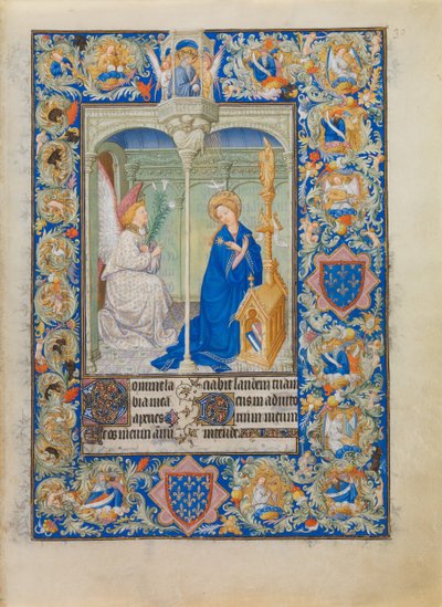 The Belles Heures av Jean de France, hertig av Berry, 1405-14081409 av Hermann Limbourg