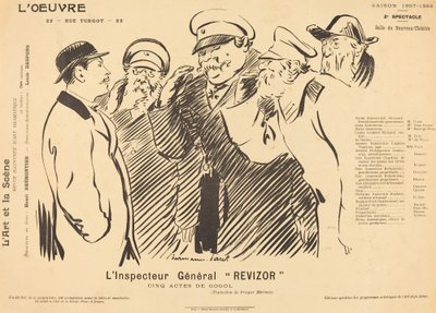 Generalinspektör Revizor av Hermann Paul