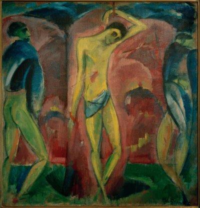 Saint sebastian av Hermann Stenner