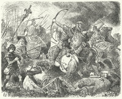 En hunsk armé slog tillbaka på slagfältet av Hermann Vogel