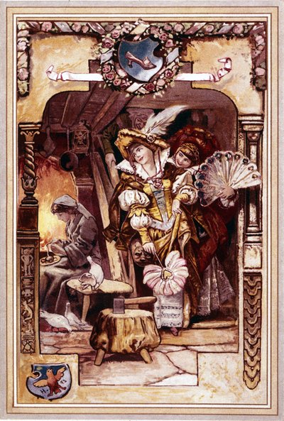 Askungen. Illustration av Hermann Vogel av Hermann Vogel