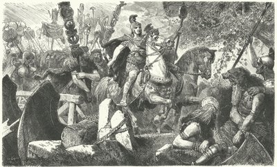 Romarna i Germanien av Hermann Vogel