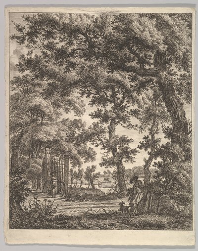 Landskap.n.d. av Hermanus Fock