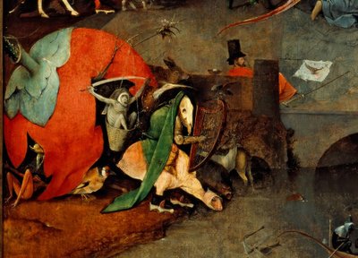 Frestelsen av Sankt Antonius av Hieronymus Bosch