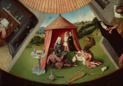 De sju stora synderna och de fyra sista sakerna av Hieronymus Bosch