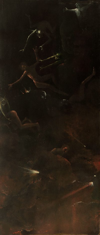 Four Visions of the Hereafter, ca 1490-1510. av Hieronymus Bosch