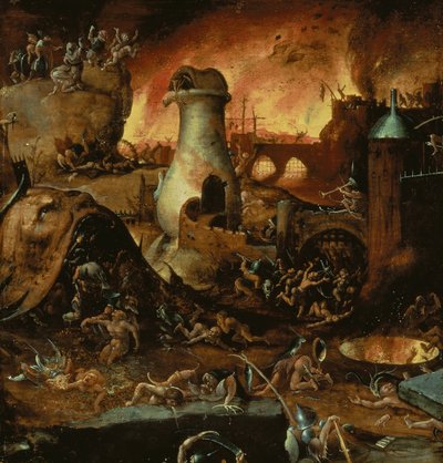 Helvete av Hieronymus Bosch