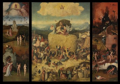 The Haywain Triptych, ca. 1516 av Hieronymus Bosch