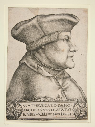 Matth?us Lang, kardinal-ärkebiskop av Salzburg av Hieronymus Hopfer