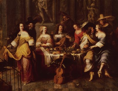 Semestermåltid av Hieronymus Janssens