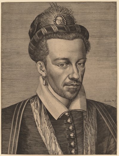 Henrik av Navarra av Hieronymus Wierix