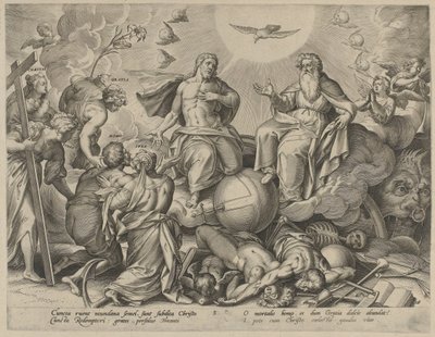 Sista domen The Four Ages of Man and Death (serietitel) av Hieronymus Wierix