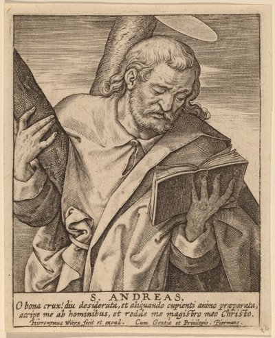 S. Andreas av Hieronymus Wierix