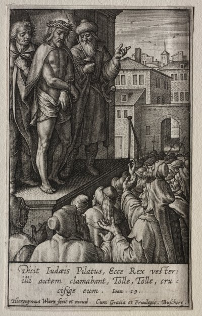 The Passion: Ecce Homo av Hieronymus Wierix