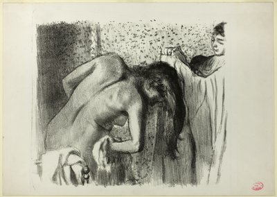 Efter badet (stor version) av Hilaire Germain Edgar Degas