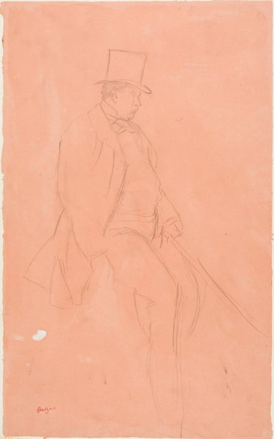 Gentleman Rider av Hilaire Germain Edgar Degas
