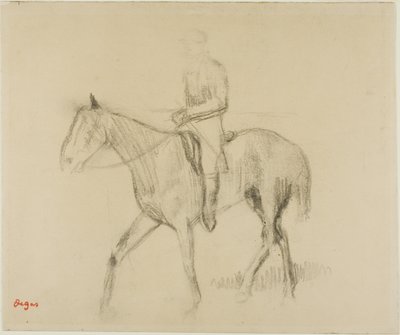 Häst och ryttare av Hilaire Germain Edgar Degas