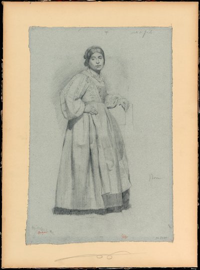 Italienska (Gaëta) av Hilaire Germain Edgar Degas