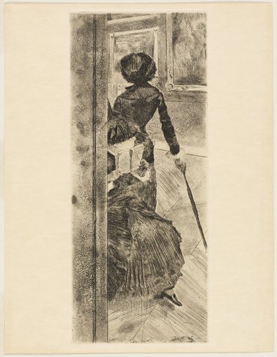 Mary Cassatt på Louvren: Galleriet med målningar av Hilaire Germain Edgar Degas
