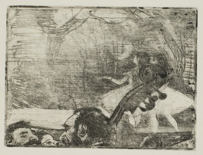 På scen I av Hilaire Germain Edgar Degas