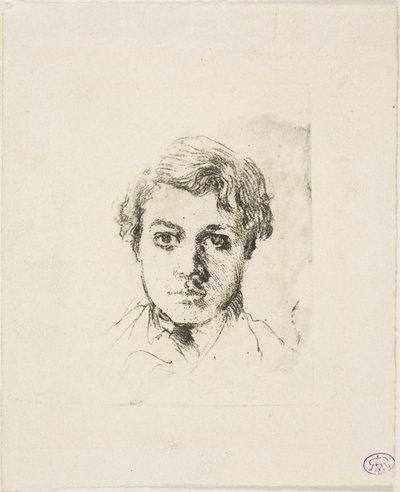 René De Gas, konstnärens bror av Hilaire Germain Edgar Degas