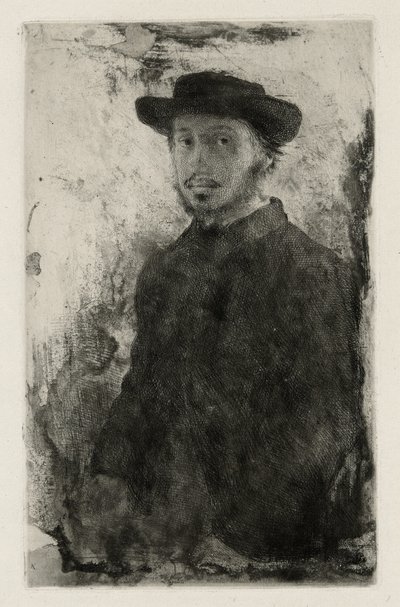 Självporträtt av Hilaire Germain Edgar Degas