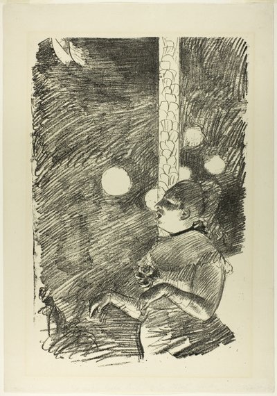 Hundens sång av Hilaire Germain Edgar Degas