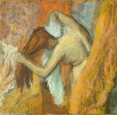 Kvinna vid sin toalett av Hilaire Germain Edgar Degas