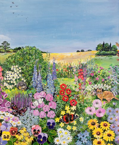 Sommar från The Four Seasons (en av en uppsättning om fyra) av Hilary Jones