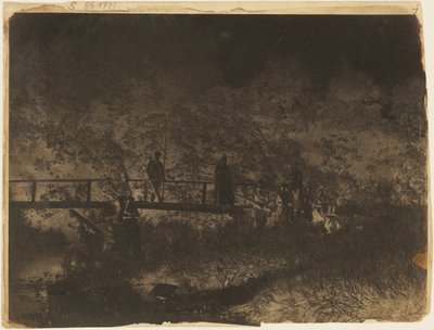 [Bron över Kenley Burn, Burnside] av Hill and Adamson