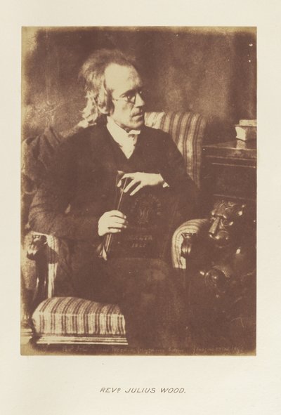 [Pastor John Julius Wood från Greyfriars, Edinburgh] av Hill and Adamson