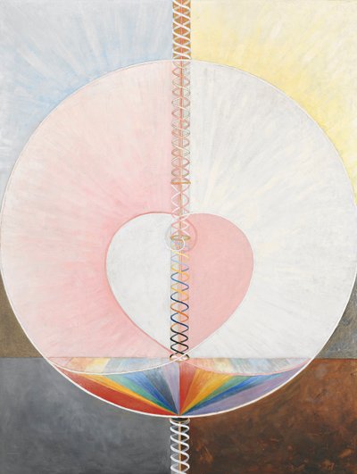 Grupp IXUW, nr 25, Duvan, nr 1. av Hilma af Klint