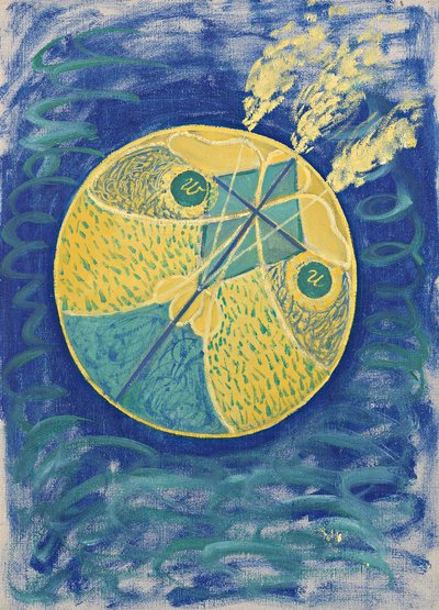 Grupp I, nr 7. Urkaos, 1906-1907. av Hilma af Klint