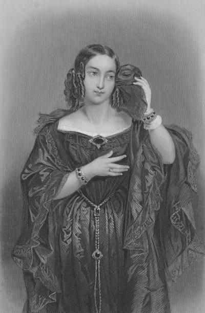 Sontag, Anna (gravyr) av Hippolyte Delaroche