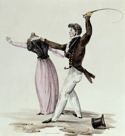 Konsten att göra sig älskad av sin fru, c.1825 av Hippolyte
