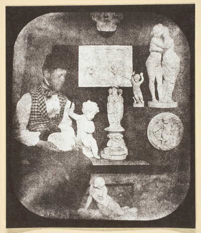 Bayard och dess statyetter av Hippolyte Bayard