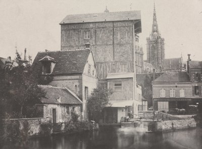 Utsikt över Evreux av Hippolyte Bayard