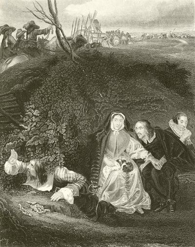 Drottning Henrietta av Hippolyte Delaroche