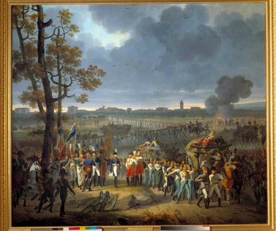 kapitulationen av Mantua (2 februari av Hippolyte Lecomte