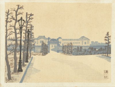 Akasaka palats Akasaka Palais (titel på objekt) Memories of Tokyo (serietitel) Tokyo kaiko zue (serietitel) av Hiratsuka Un