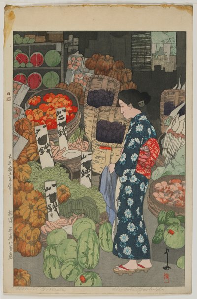 Honest Grocery, Taisho era av Hiroshi Yoshida
