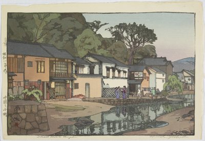 Liten stad i Chu_goku-distriktet av Hiroshi Yoshida