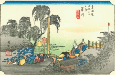 Fujikawa av Hiroshige